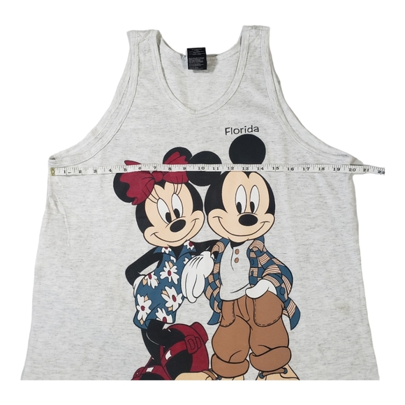 Mickey and Minnie Multi-colored Florida Tank Top Medium - Picture 3 of 7